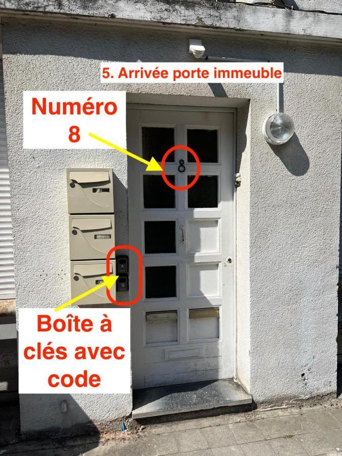 Apt A Africa, 30M2, Centre, Balcon Valenciennes Esterno foto