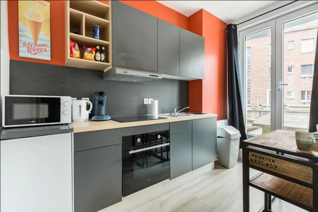 Apt A Africa, 30M2, Centre, Balcon Valenciennes Esterno foto